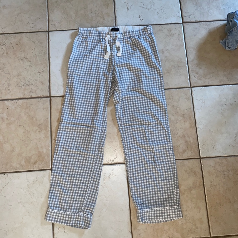 J.Crew checkered pajama pants